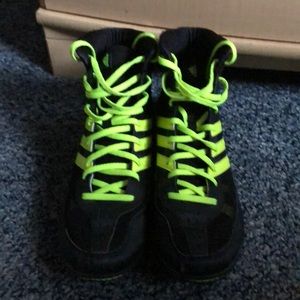 These are brand new adidas wrestling shoes.